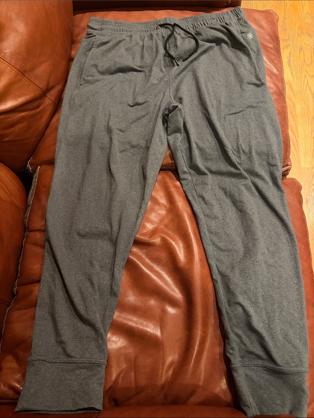 Men's Gray Athletic Jogger Pants - Gaiam XL
